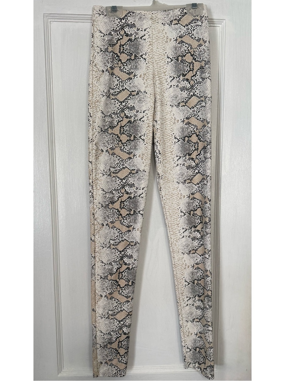 PrettyLittleThing Snake Print Leggings